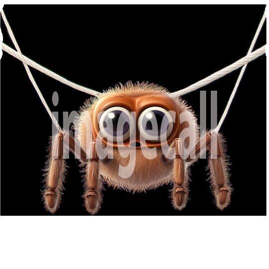 Clipart Cute Spiders 17300dpi