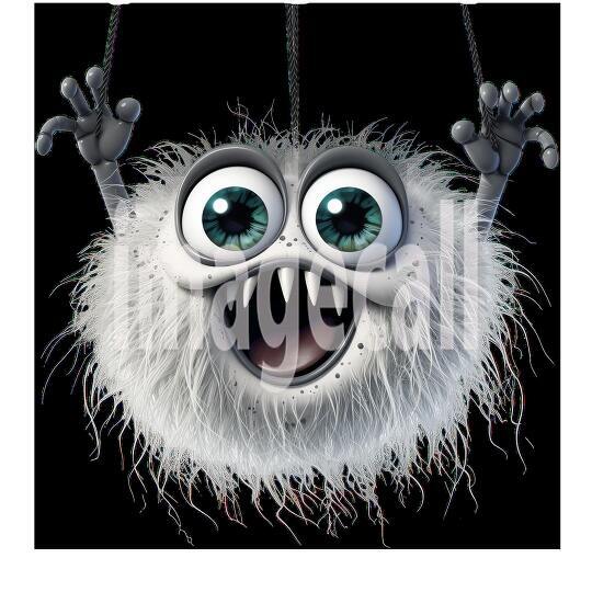 Clipart Cute Spiders 9300dpi