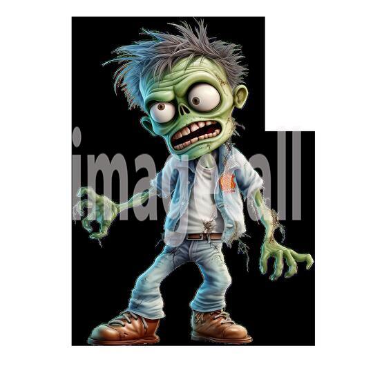 Clipart Cute Zombies 11300dpi