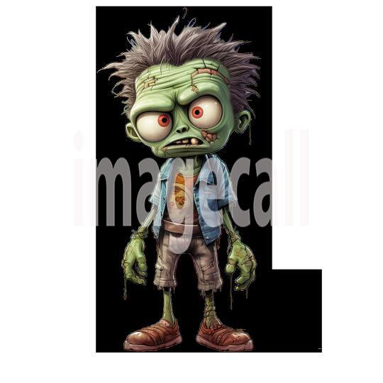 Clipart Cute Zombies 1300dpi