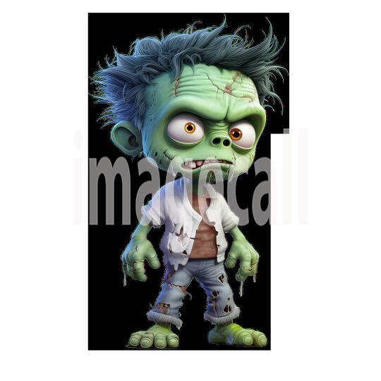 Clipart Cute Zombies 15300dpi