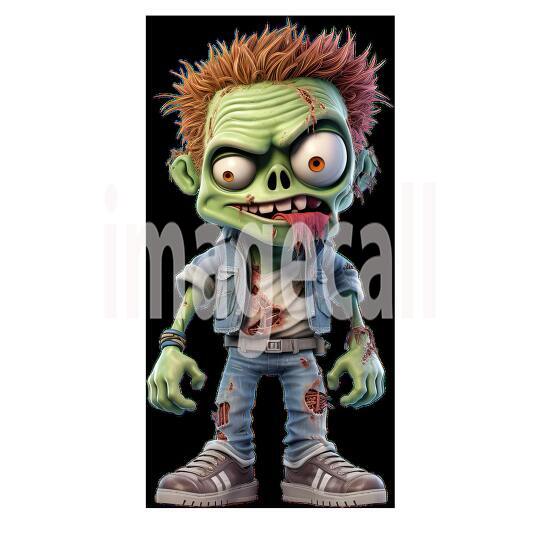 Clipart Cute Zombies 2300dpi