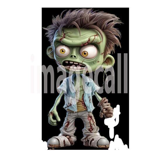 Clipart Cute Zombies 3300dpi