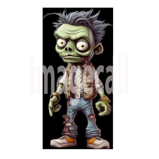 Clipart Cute Zombies 6300dpi