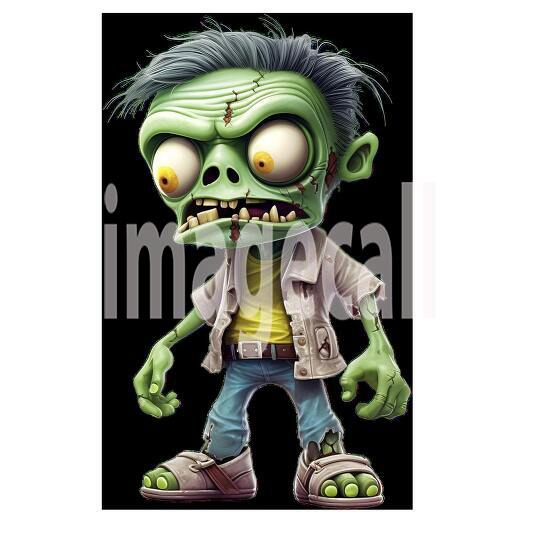 Clipart Cute Zombies 8300dpi