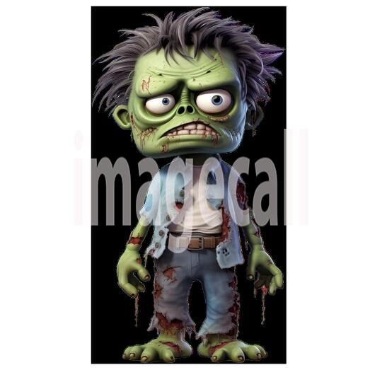 Clipart Cute Zombies 9300dpi