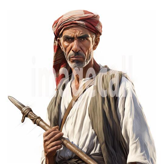 Clipart Desert People Illustration (4)300dpi