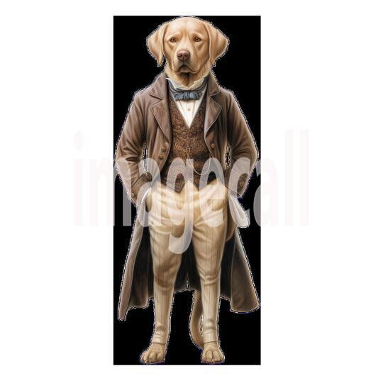 Clipart Dogs In Clothes 1 - 300dpi
