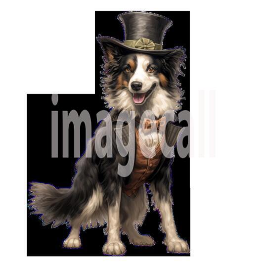 Clipart Dogs In Clothes 10 - 300dpi