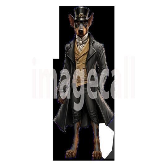 Clipart Dogs In Clothes 5 - 300dpi