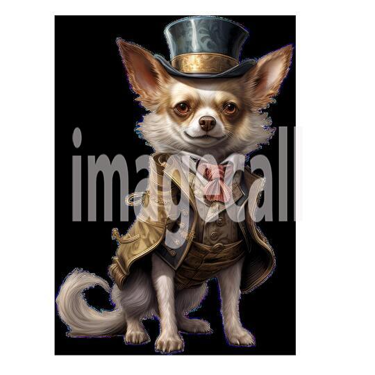 Clipart Dogs In Clothes 8 - 300dpi
