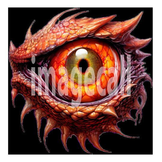 Clipart Dragon Eyes 13-300dpi