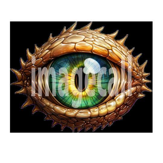 Clipart Dragon Eyes 4-300dpi