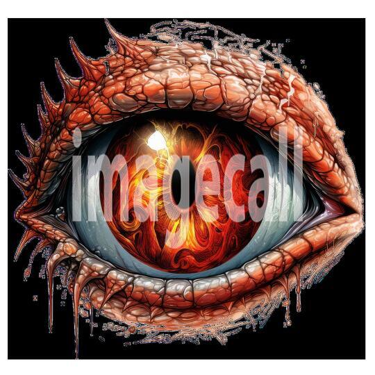 Clipart Dragon Eyes 8-300dpi