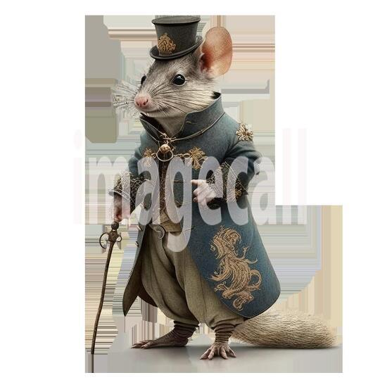 Clipart Dressed Animals (15)300dpi