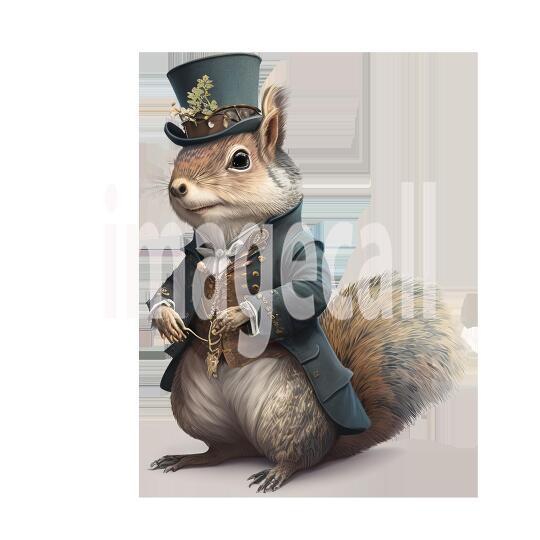 Clipart Dressed Animals (16)300dpi