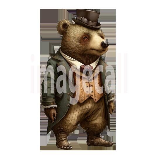 Clipart Dressed Animals (20)300dpi