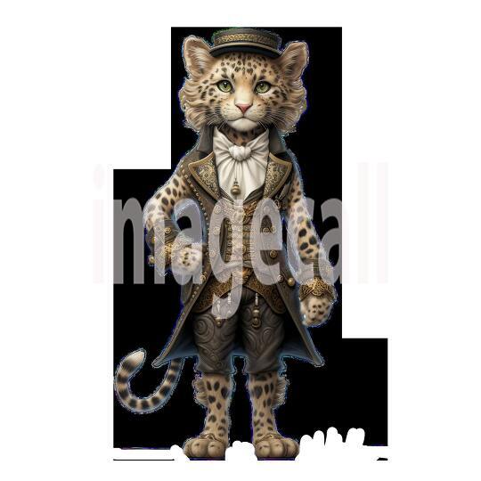 Clipart Dressup Up Safari Animals 1 - 300dpi