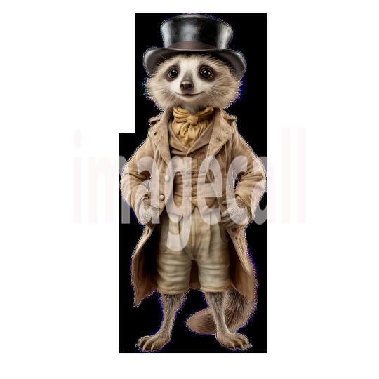 Clipart Dressup Up Safari Animals 12 - 300dpi