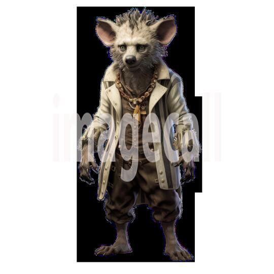 Clipart Dressup Up Safari Animals 13 - 300dpi