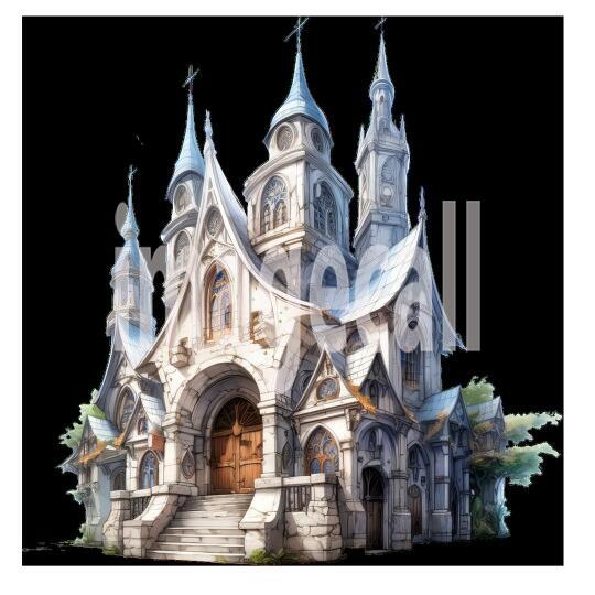 Clipart English Church (13)