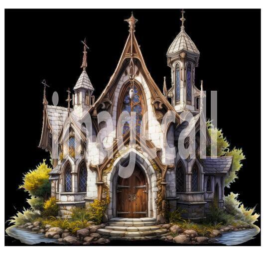 Clipart English Church (19)