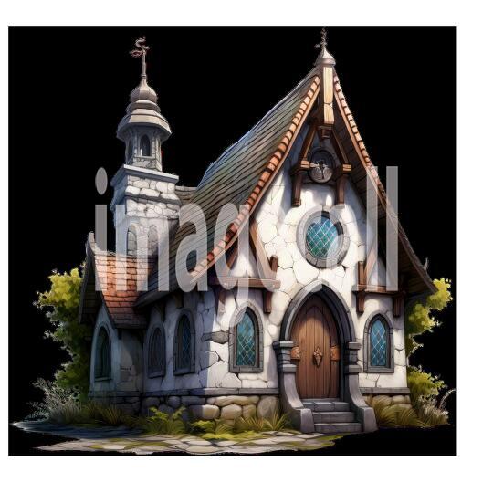 Clipart English Church (3)