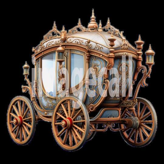 Clipart Fairy Tale Carriage 18 - 300dpi