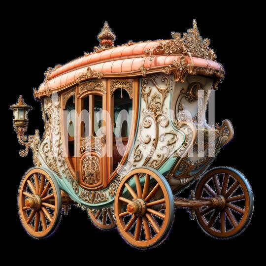 Clipart Fairy Tale Carriage 19 - 300dpi