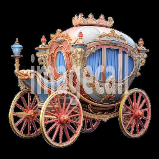 Clipart Fairy Tale Carriage 20 - 300dpi