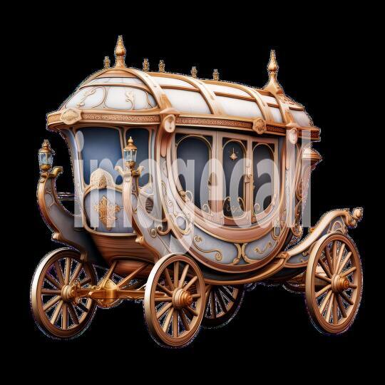 Clipart Fairy Tale Carriage 8 - 300dpi