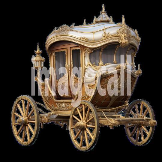 Clipart Fairy Tale Carriage 9 - 300dpi