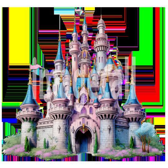Clipart Fairy Tale Castle 11300dpi