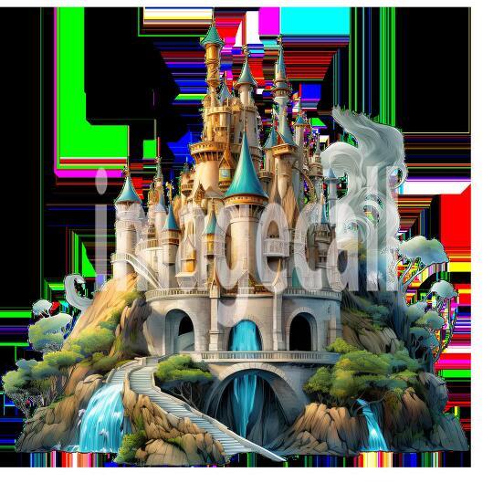 Clipart Fairy Tale Castle 13300dpi