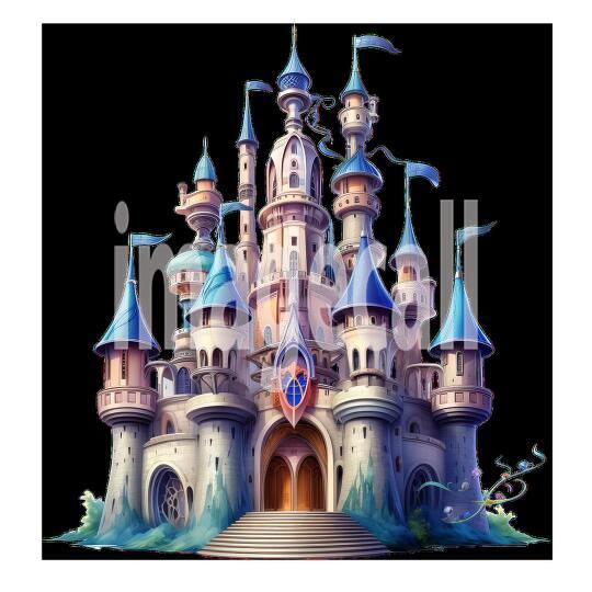 Clipart Fairy Tale Castle 18300dpi