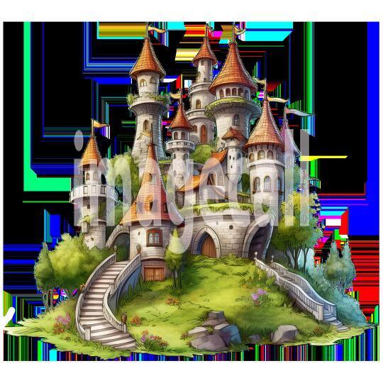 Clipart Fairy Tale Castle 5300dpi