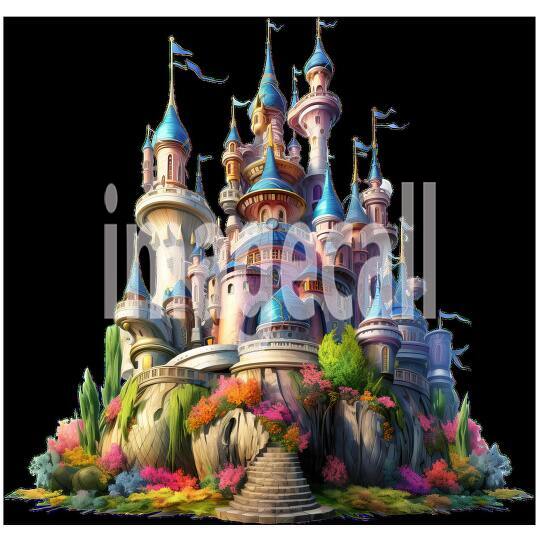 Clipart Fairy Tale Castle 6300dpi
