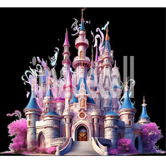 Clipart Fairy Tale Castle 8300dpi