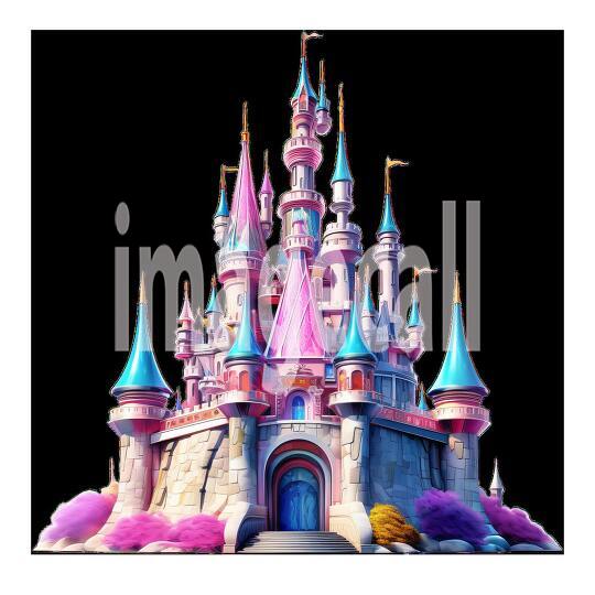 Clipart Fairy Tale Castle 9300dpi