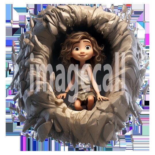 Clipart Fairy Tale Cave People 10-300dpi