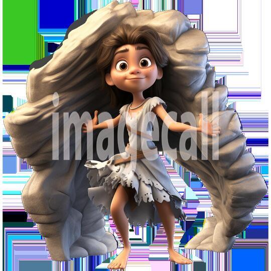 Clipart Fairy Tale Cave People 11-300dpi