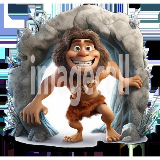 Clipart Fairy Tale Cave People 12-300dpi