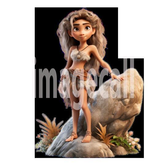 Clipart Fairy Tale Cave People 14-300dpi
