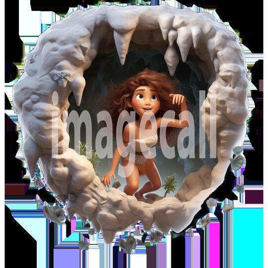 Clipart Fairy Tale Cave People 20-300dpi