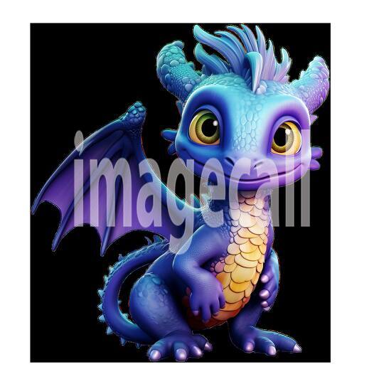 Clipart Fairy Tale Dragon 11300dpi