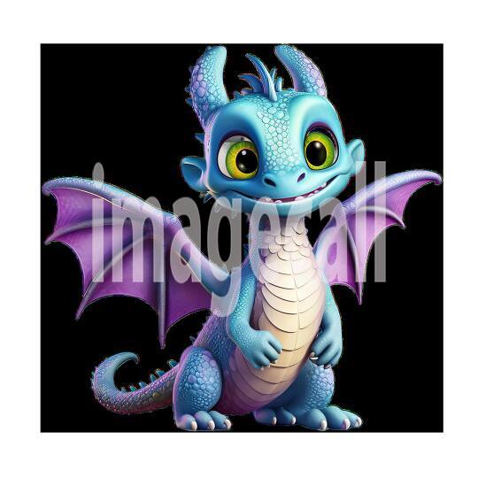 Clipart Fairy Tale Dragon 16300dpi