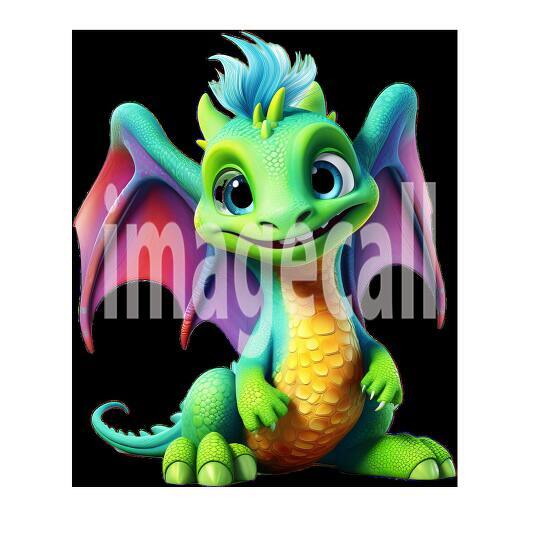 Clipart Fairy Tale Dragon 20300dpi