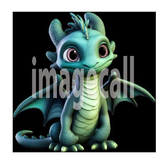 Clipart Fairy Tale Dragon 4300dpi