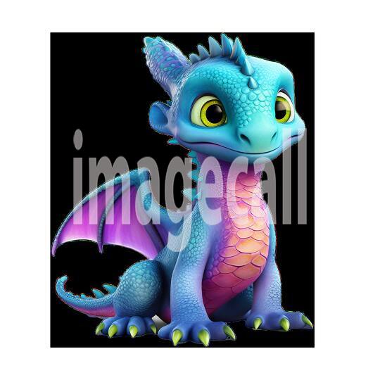Clipart Fairy Tale Dragon 9300dpi