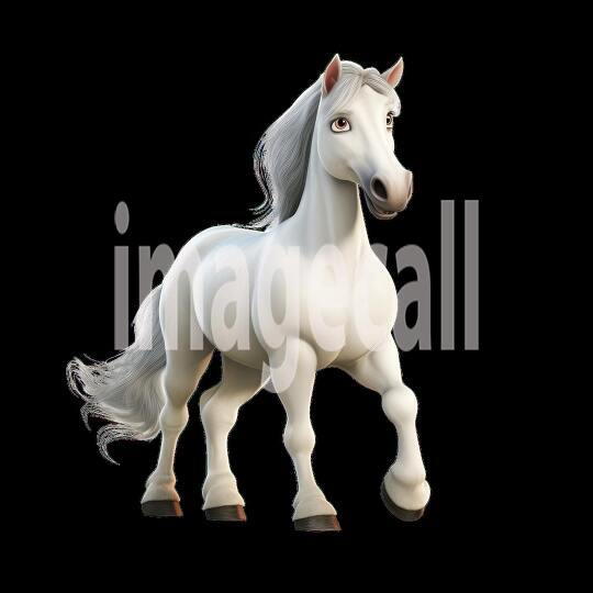 Clipart Fairy Tale Horses 11300dpi